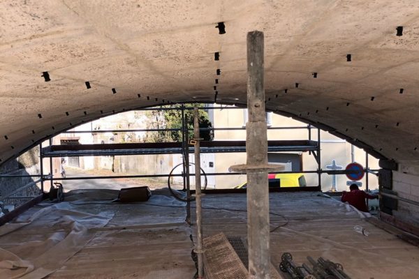 Pont voie latine et porte d'Ansac