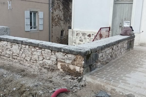 Pont voie latine et porte d'Ansac