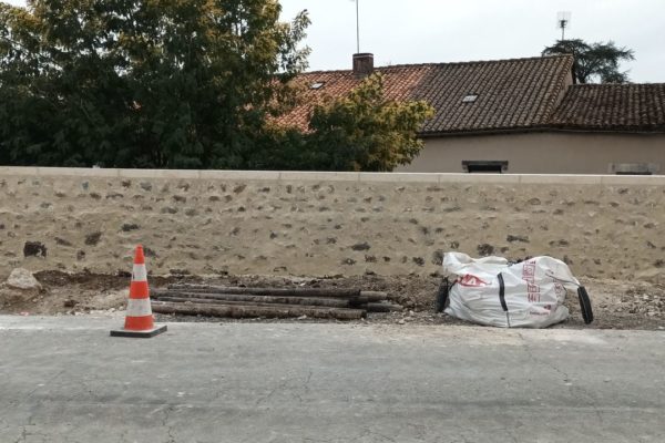 Pont voie latine et porte d'Ansac