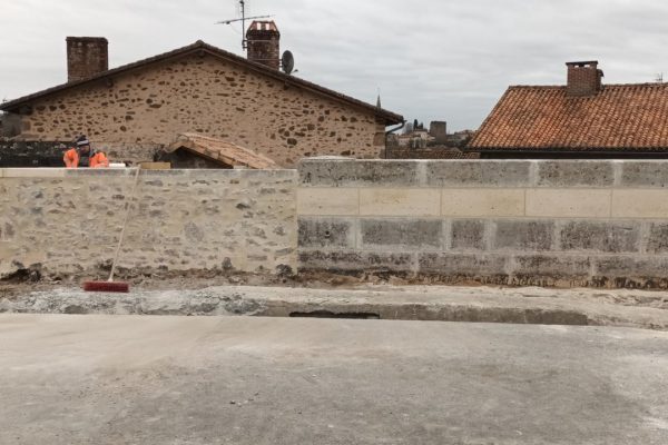 Pont voie latine et porte d'Ansac