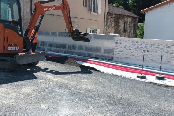 Pont voie latine et porte d'Ansac