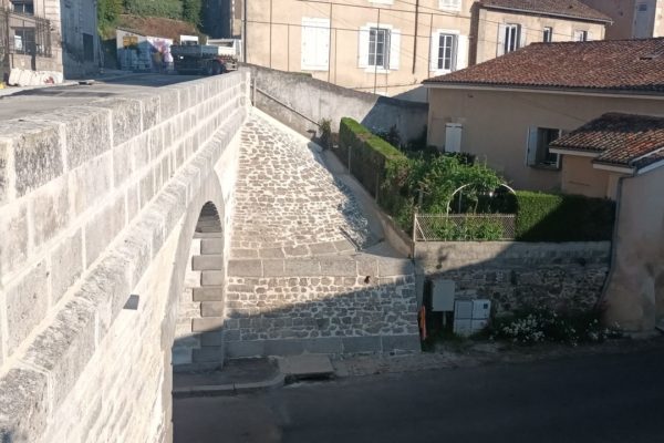 Pont voie latine et porte d'Ansac